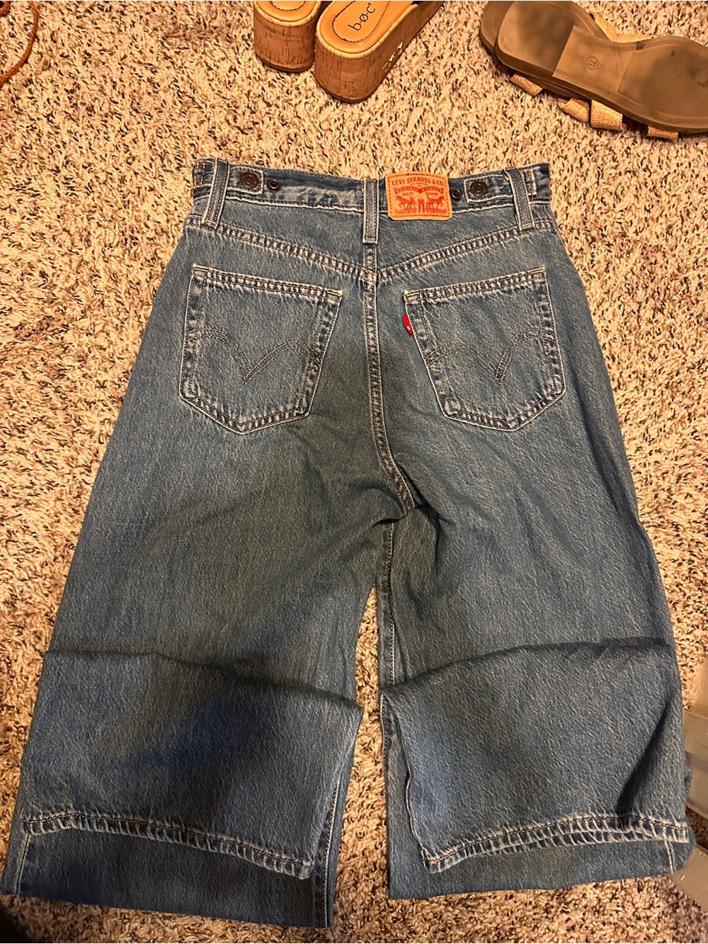 Levi's women Blue baggy Denim Jeans